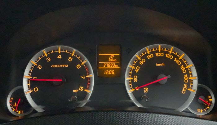 2013 Maruti Swift VXI D, Petrol, Manual, 37,757 km, Odometer Image
