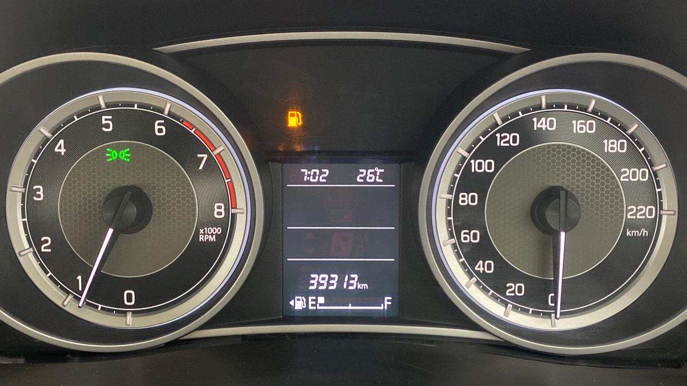 2017 Maruti Dzire ZXI Plus, Petrol, Manual, 39,352 km, Odometer Image