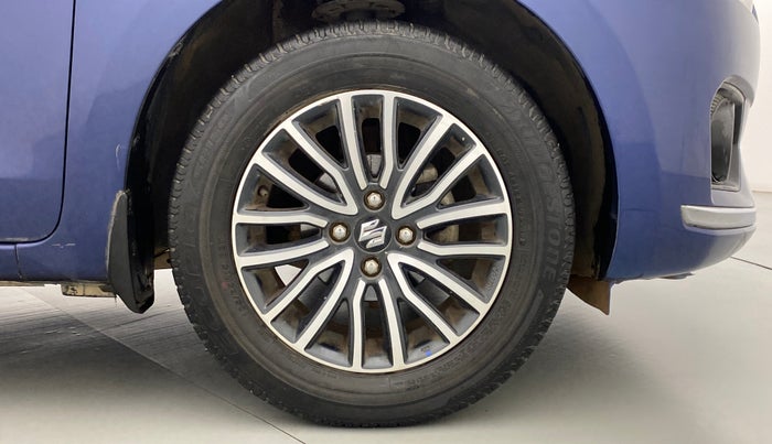 2017 Maruti Dzire ZXI Plus, Petrol, Manual, 39,352 km, Right Front Wheel