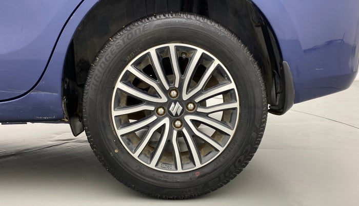 2017 Maruti Dzire ZXI Plus, Petrol, Manual, 39,352 km, Left Rear Wheel