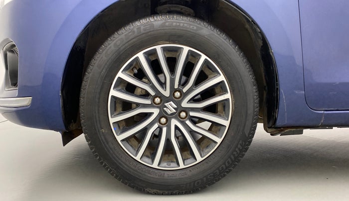 2017 Maruti Dzire ZXI Plus, Petrol, Manual, 39,352 km, Left Front Wheel