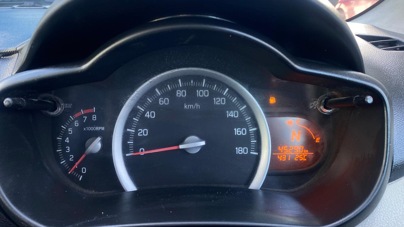 2016 Maruti Celerio ZXI AMT, Petrol, Automatic, 45,290 km, Odometer Image