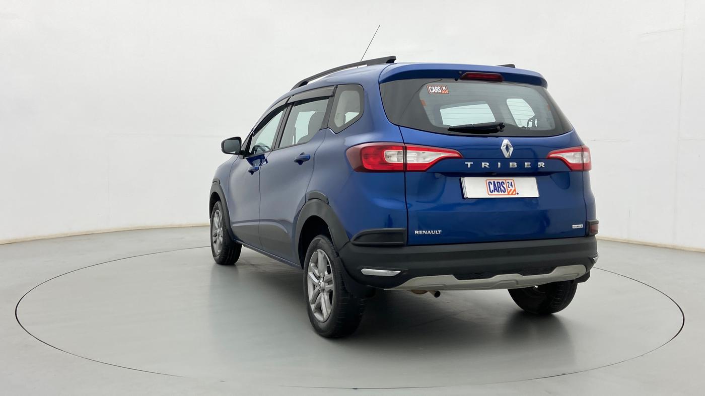 2022 Renault TRIBER RXZ AMT, Petrol, Automatic, 37,502 km, Left Back Diagonal