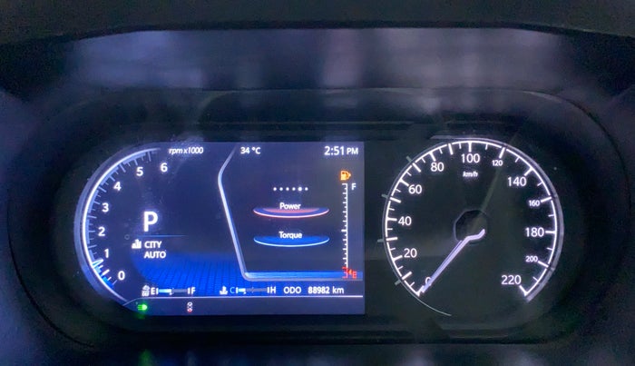 2021 Tata Harrier XZA PLUS 2.0L, Diesel, Automatic, 89,626 km, Odometer Image