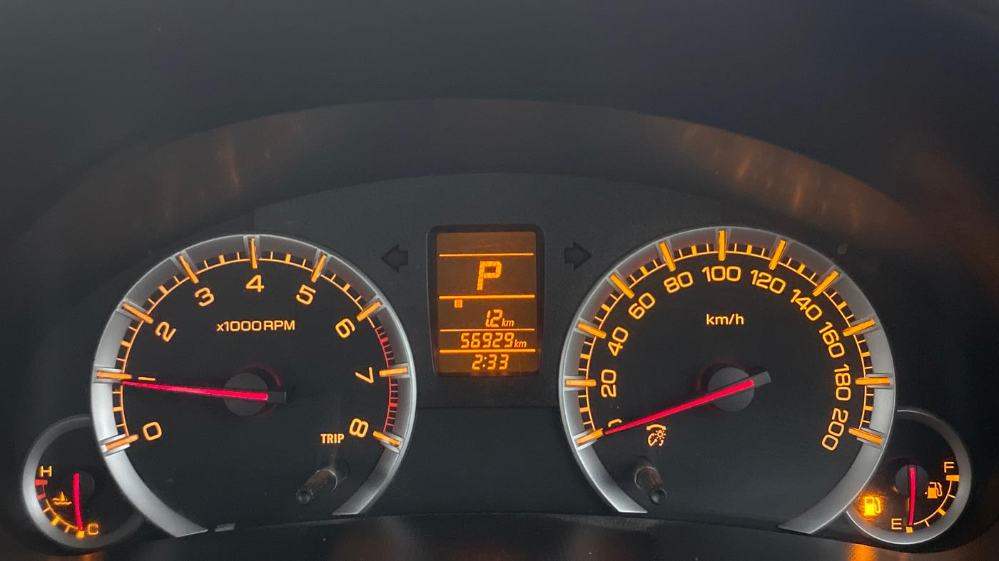 2013 Maruti Swift Dzire AUTOMATIC, Petrol, Automatic, 56,994 km, Odometer Image