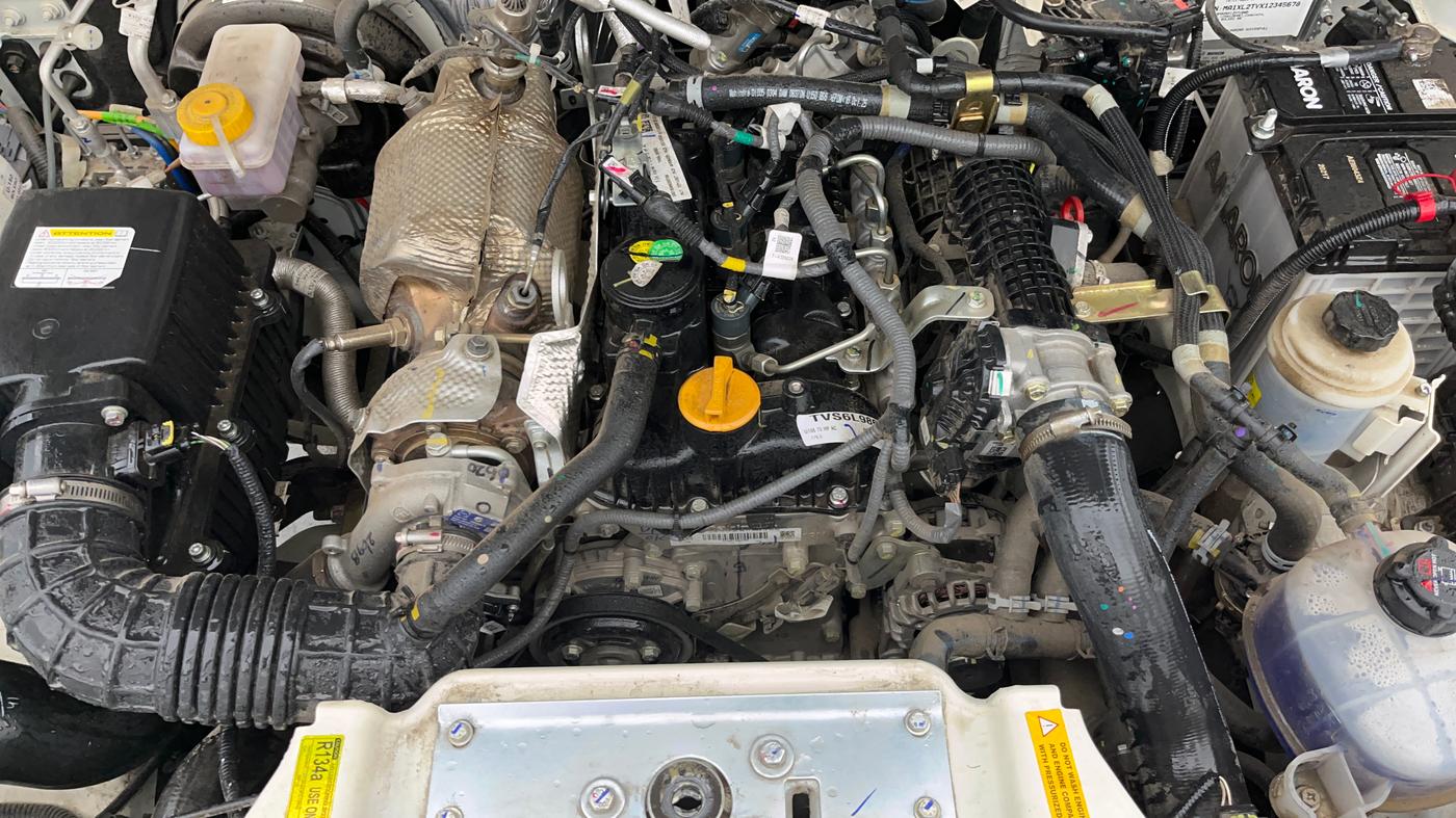 2025 Mahindra Bolero B6, Diesel, Manual, 4,383 km, Engine View