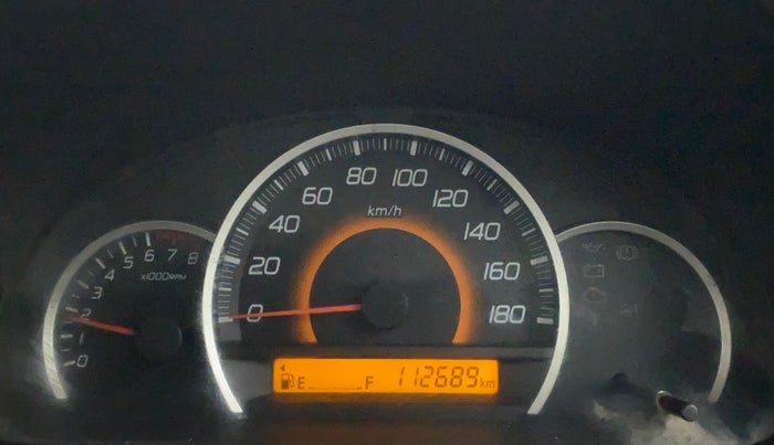 2013 Maruti Wagon R 1.0 VXI, Petrol, Manual, 1,12,689 km, Odometer Image