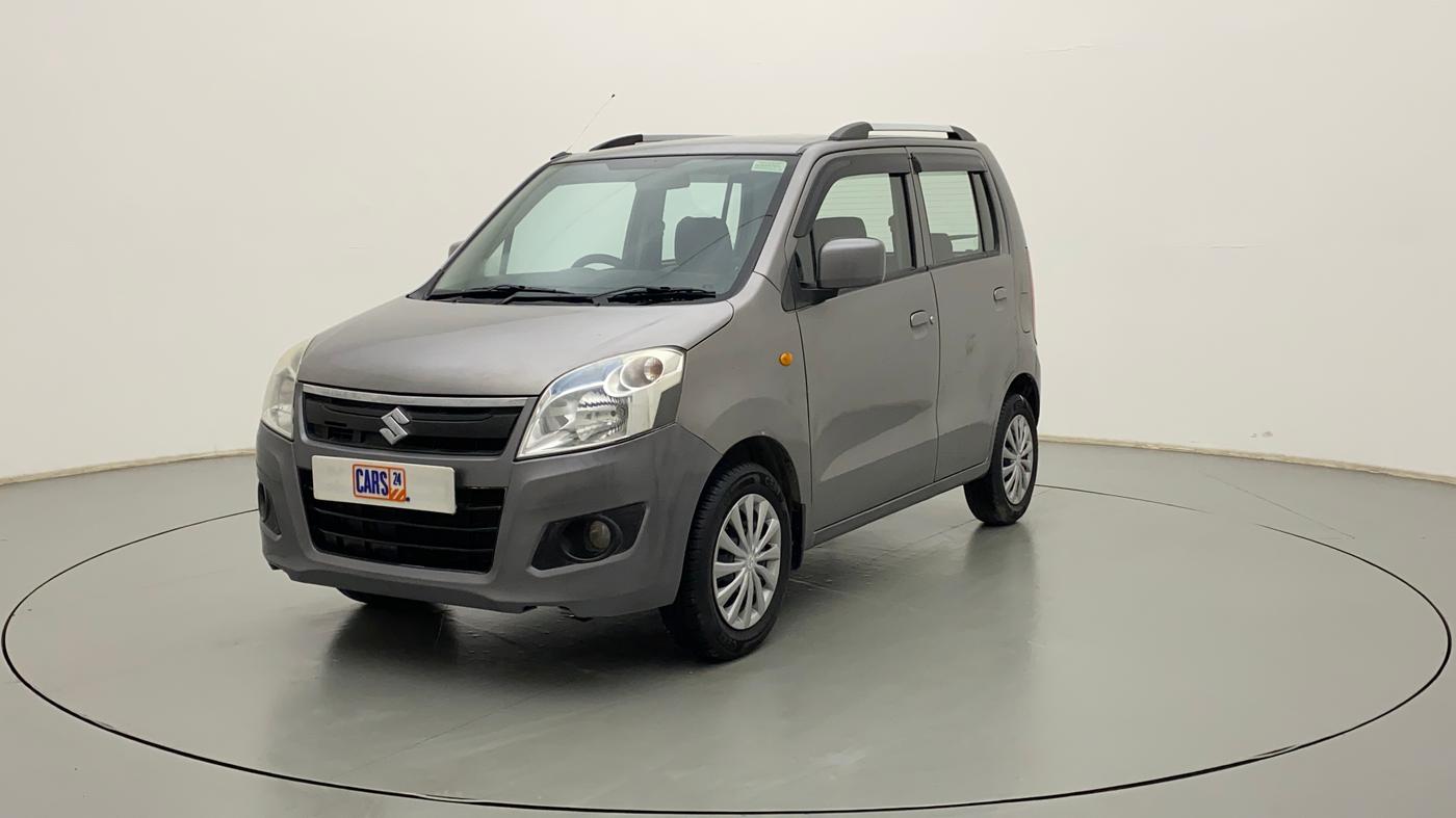2013 Maruti Wagon R 1.0 VXI, Petrol, Manual, 1,12,689 km, Left Front Diagonal