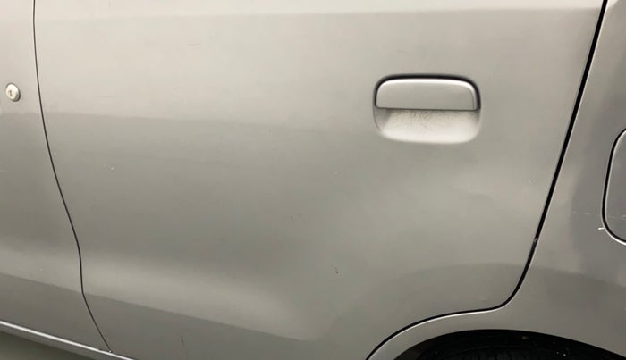 2013 Maruti Wagon R 1.0 VXI, Petrol, Manual, 1,12,689 km, Rear left door - Minor scratches