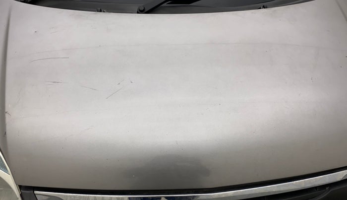2013 Maruti Wagon R 1.0 VXI, Petrol, Manual, 1,12,689 km, Bonnet (hood) - Slightly dented