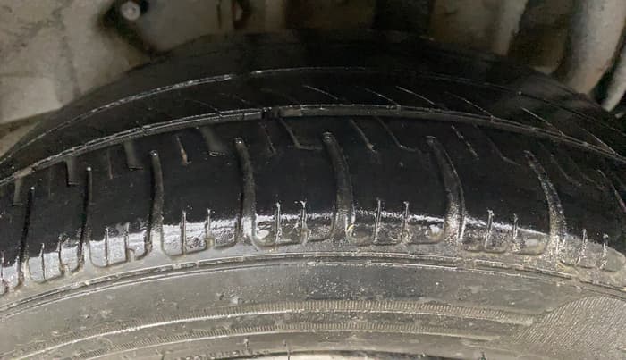 2018 Tata Tiago XZ PETROL, Petrol, Manual, 1,00,646 km, Left Rear Tyre Tread