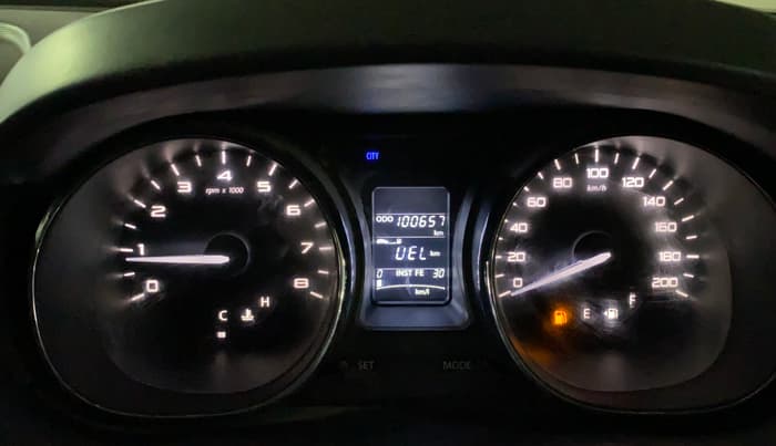 2018 Tata Tiago XZ PETROL, Petrol, Manual, 1,00,646 km, Odometer Image