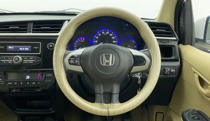 2017 Honda Brio S MT, CNG, Manual, 84,111 km, Steering Wheel Close Up