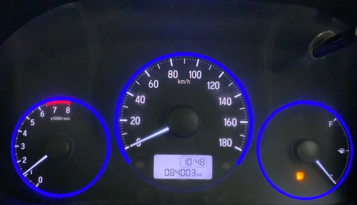 2017 Honda Brio S MT, CNG, Manual, 84,111 km, Odometer Image