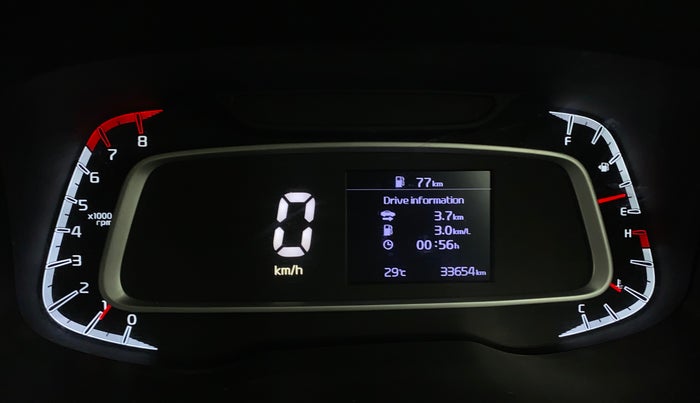 2022 KIA SONET HTK PLUS 1.2, Petrol, Manual, 33,651 km, Odometer Image