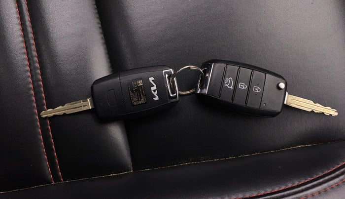 2022 KIA SONET HTK PLUS 1.2, Petrol, Manual, 33,651 km, Key Close Up