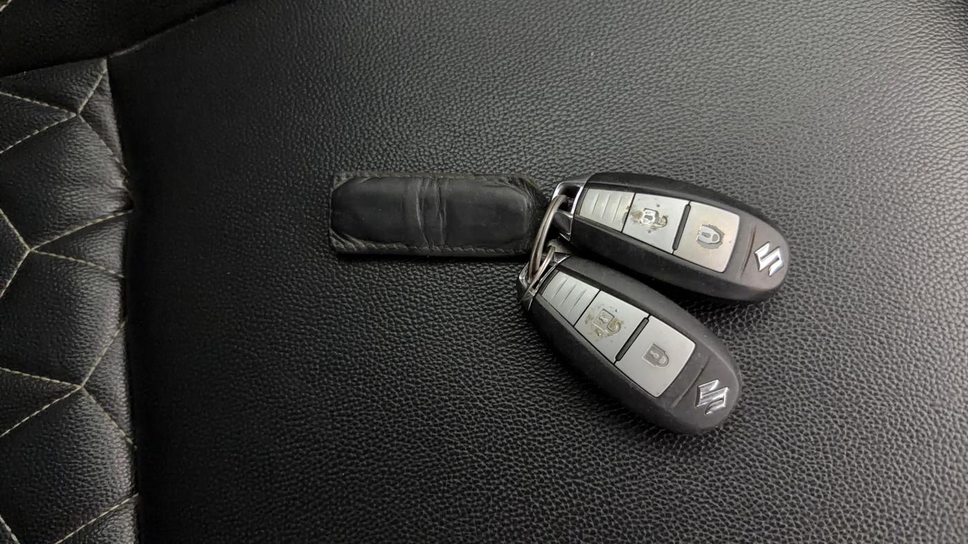 2018 Maruti Baleno ALPHA CVT PETROL 1.2, Petrol, Automatic, 50,555 km, Key Close Up