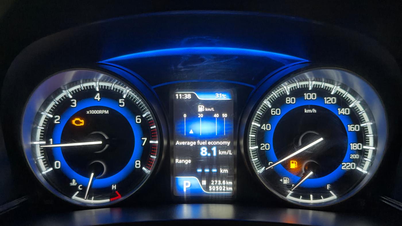 2018 Maruti Baleno ALPHA CVT PETROL 1.2, Petrol, Automatic, 50,555 km, Odometer Image