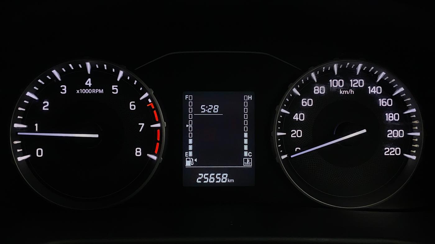 2024 Maruti BREZZA LXI, Petrol, Manual, 25,650 km, Odometer Image