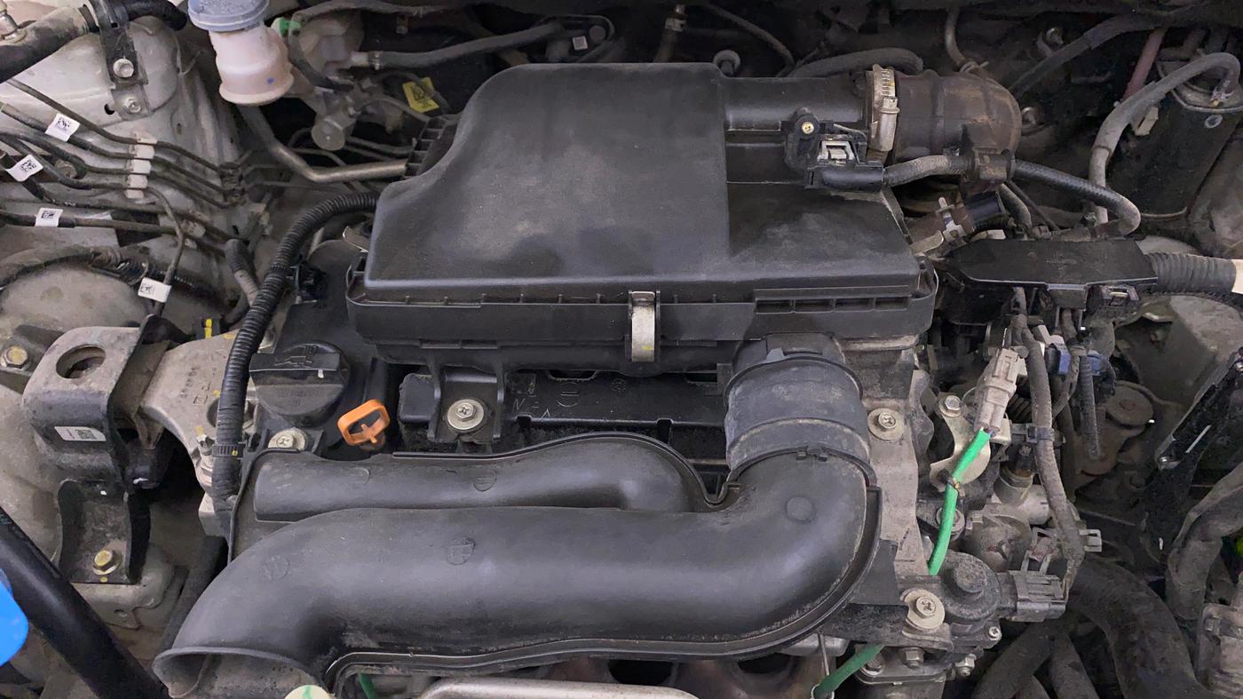 2024 Maruti BREZZA LXI, Petrol, Manual, 25,650 km, Engine View