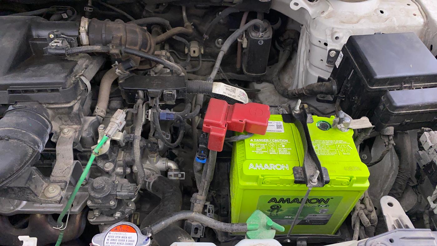 2024 Maruti BREZZA LXI, Petrol, Manual, 25,650 km, Engine View - Left