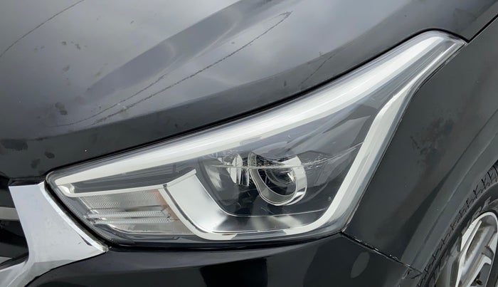 2019 Hyundai Creta SX AT 1.6 PETROL, Petrol, Automatic, 55,766 km, Left headlight - Minor scratches