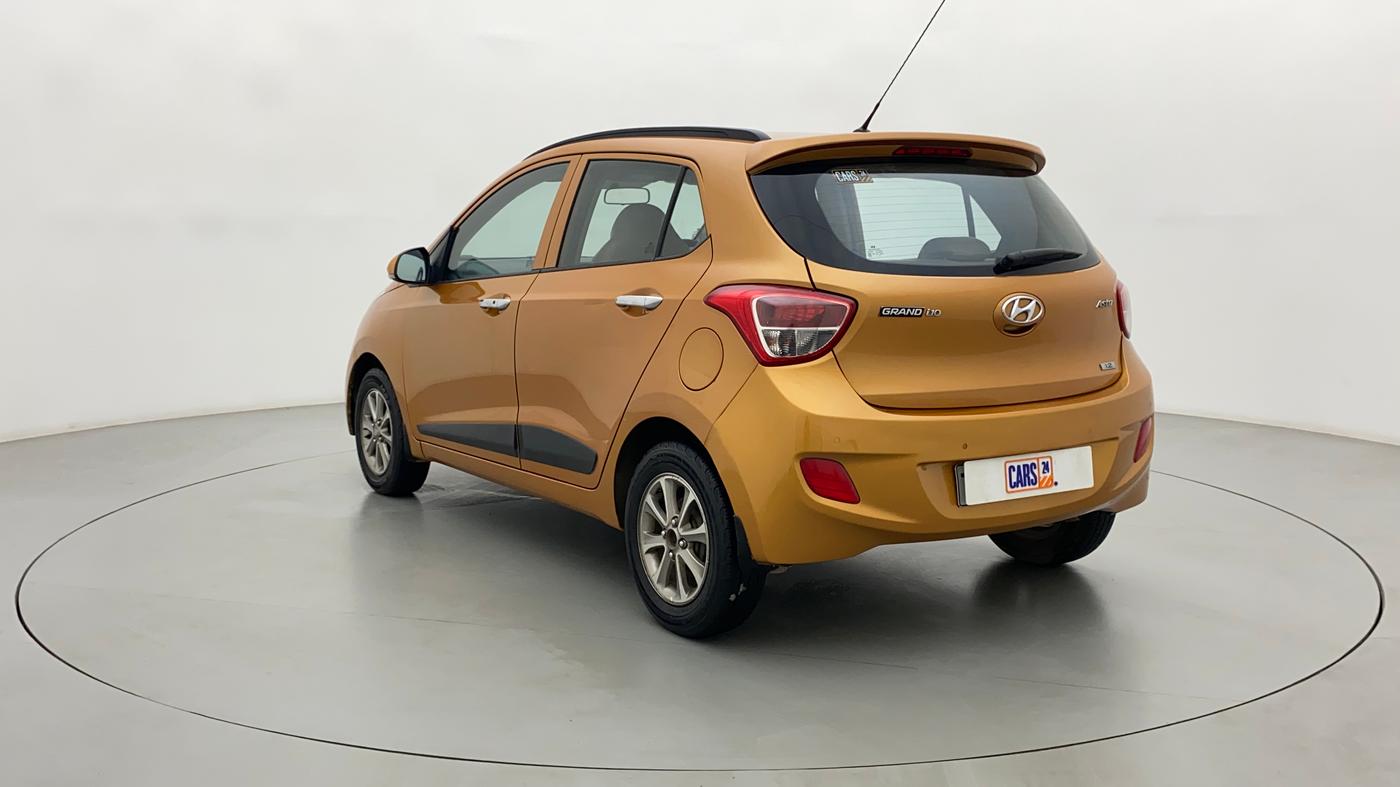 2015 Hyundai Grand i10 ASTA 1.2 KAPPA VTVT, Petrol, Manual, 83,738 km, Left Back Diagonal