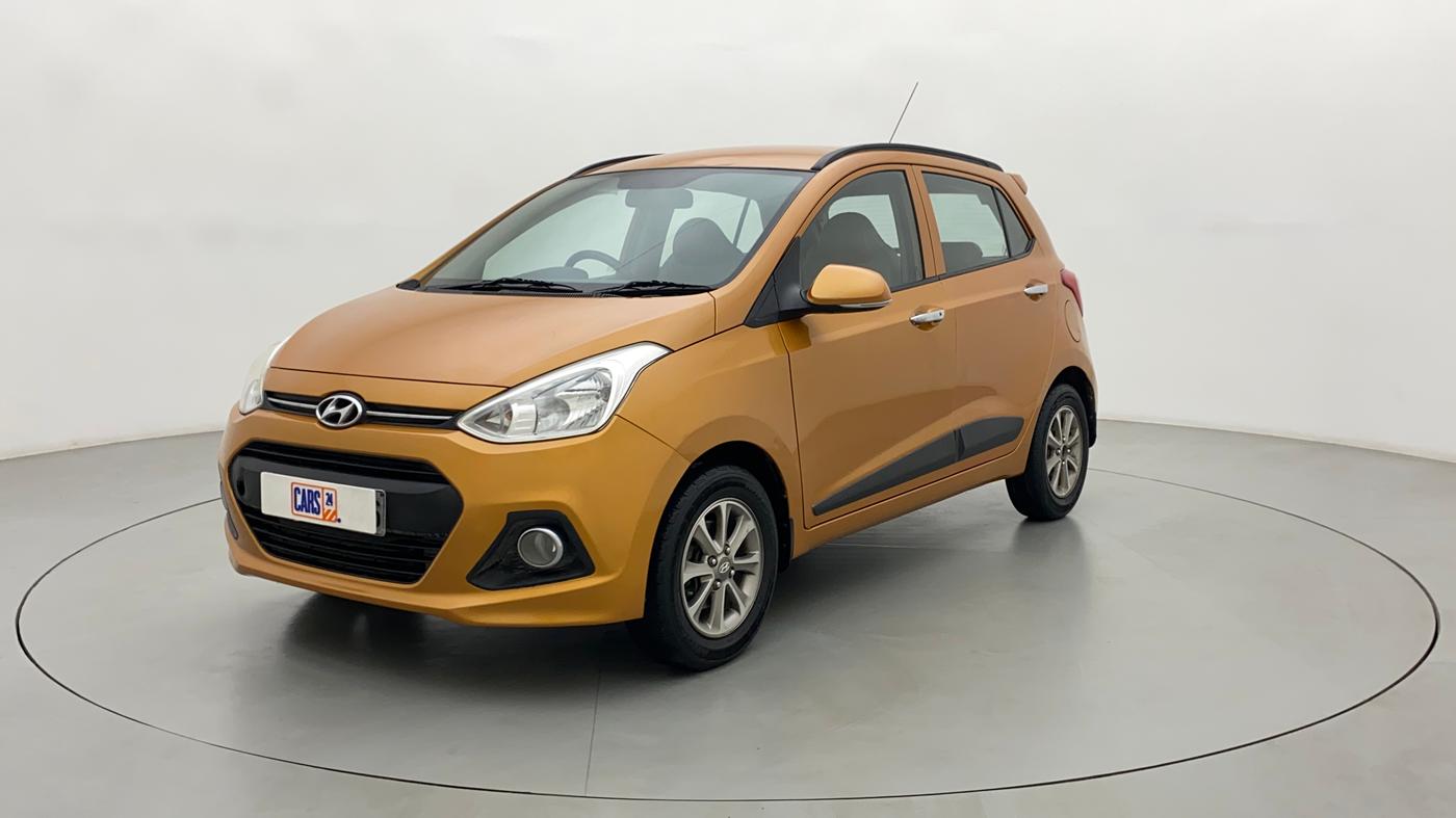 2015 Hyundai Grand i10 ASTA 1.2 KAPPA VTVT, Petrol, Manual, 83,738 km, Left Front Diagonal