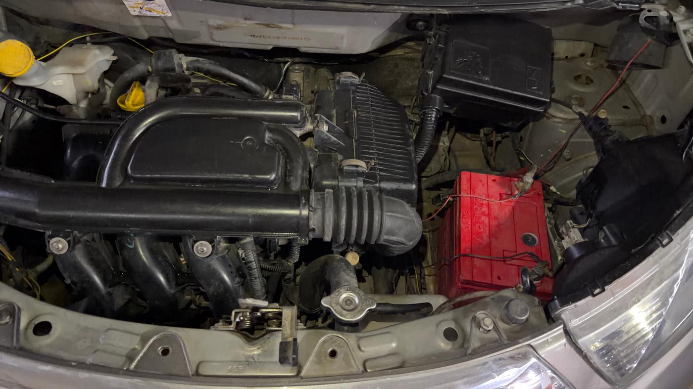 2019 Datsun Redi Go A, Petrol, Manual, 34,061 km, Engine View - Left