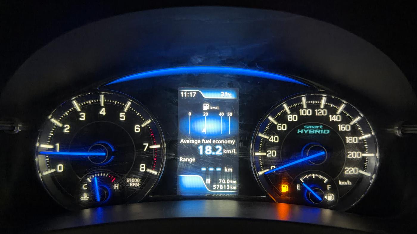 2018 Maruti Ciaz DELTA 1.5 SHVS MT PETROL, Petrol, Manual, 57,805 km, Odometer Image