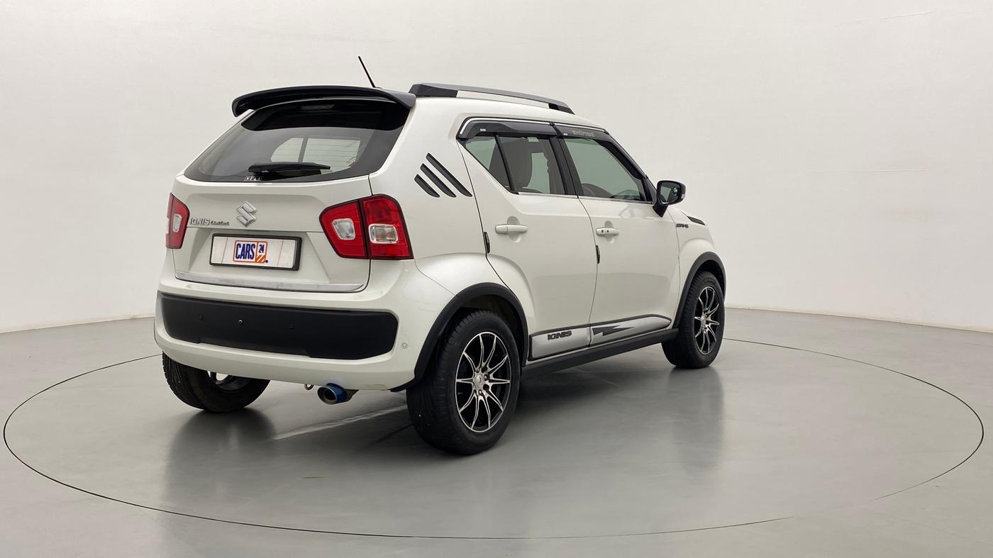 2017 Maruti IGNIS ZETA 1.2 K12 AMT, Petrol, Automatic, 17,362 km, Right Back Diagonal