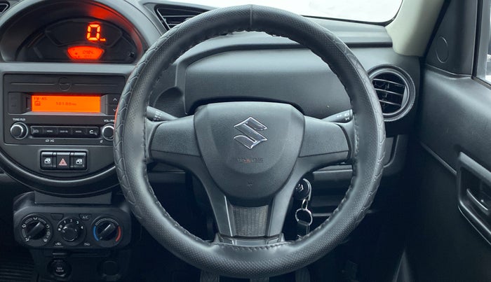 2021 Maruti S PRESSO VXI, Petrol, Manual, 11,000 km, Steering Wheel Close Up