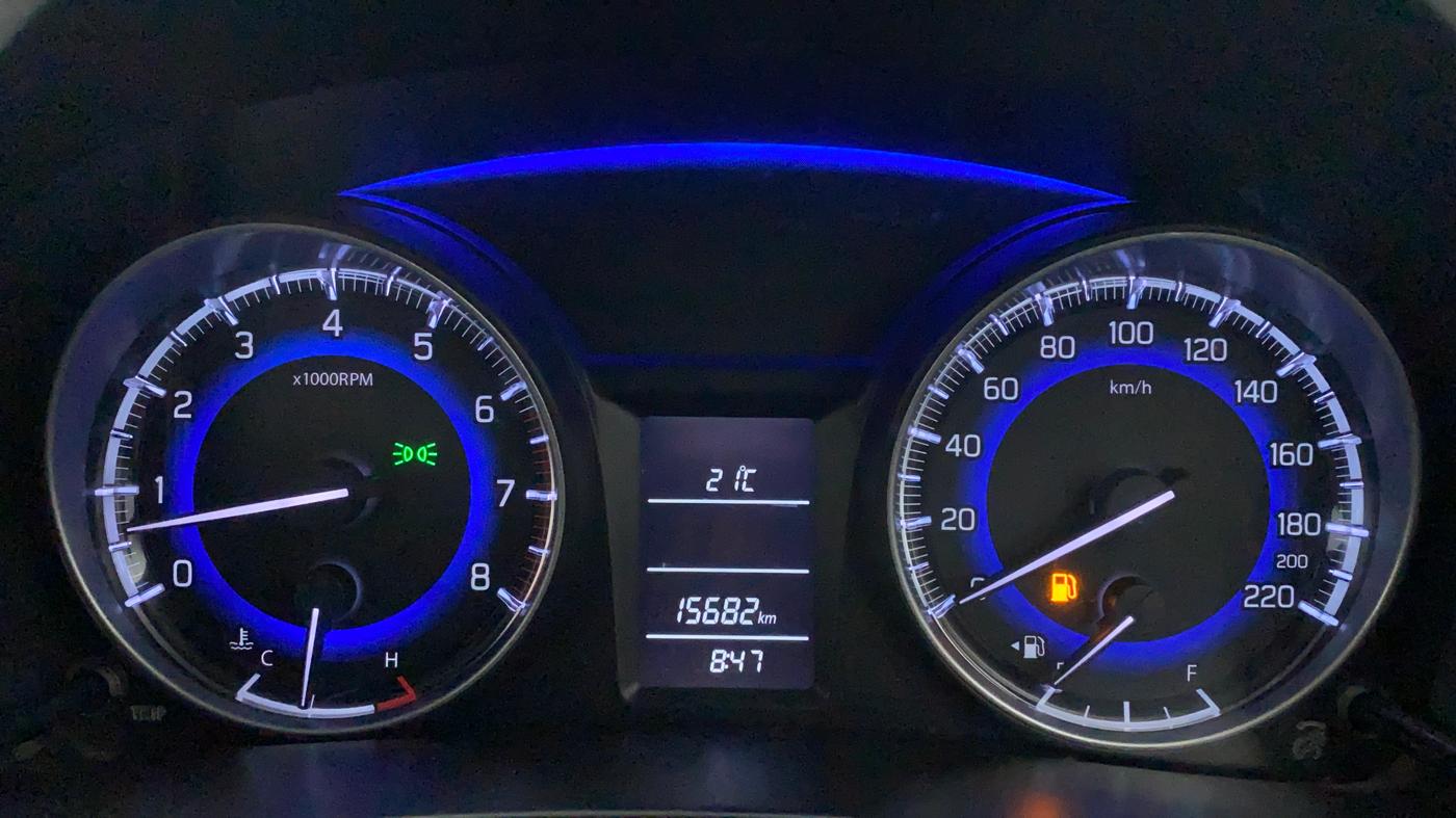 2017 Maruti Baleno DELTA PETROL 1.2, Petrol, Manual, 15,947 km, Odometer Image