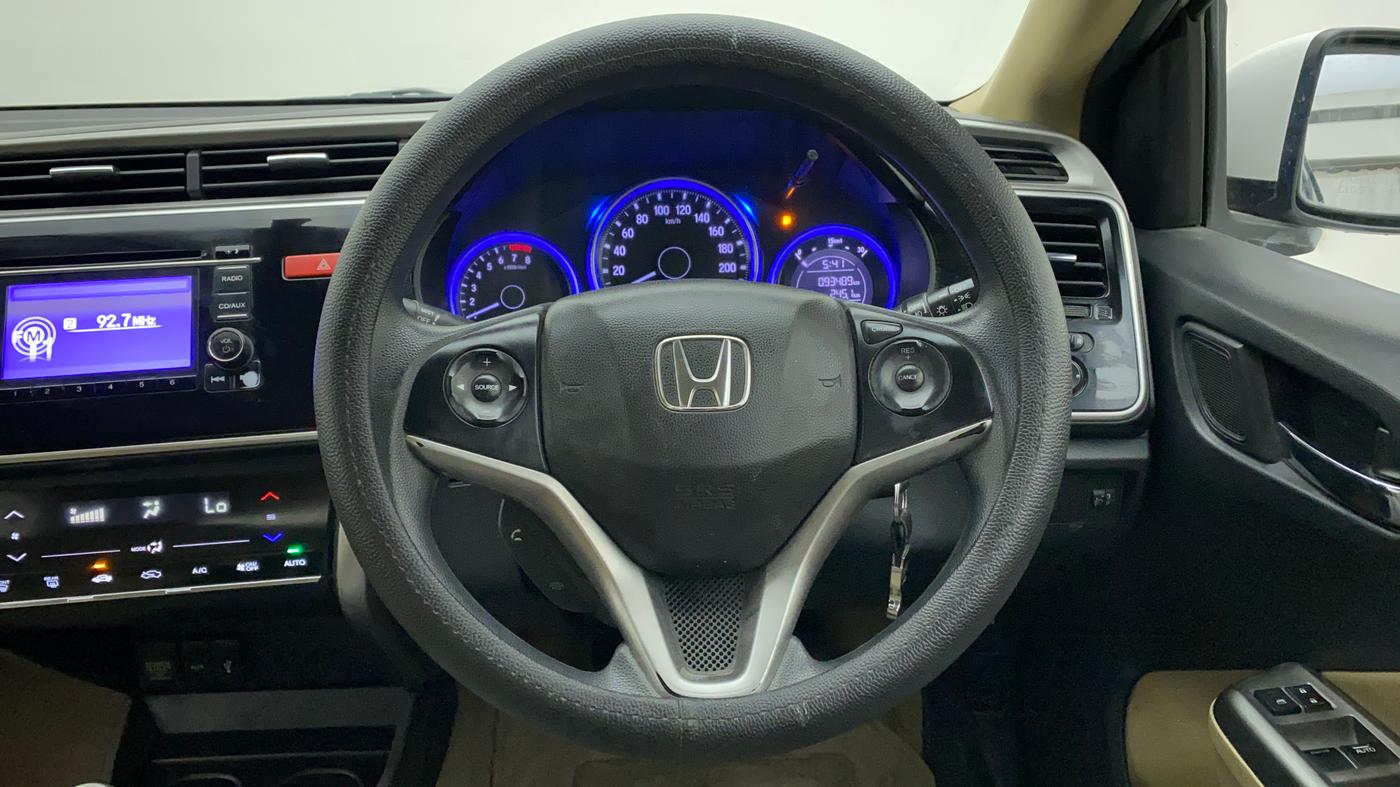 2015 Honda City 1.5L I-VTEC V MT, Petrol, Manual, 93,489 km, Steering Wheel Close Up