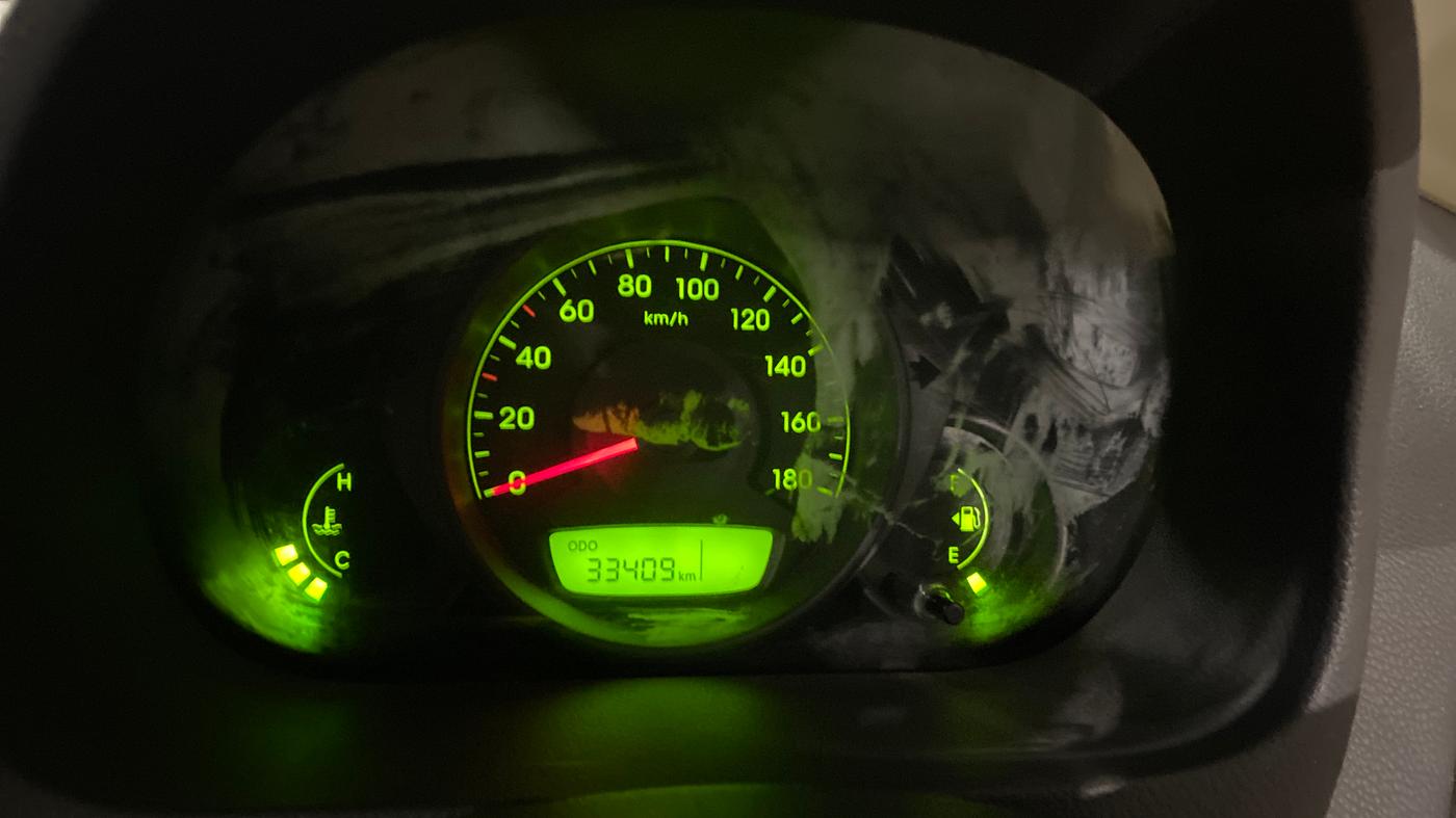 2014 Hyundai Eon ERA +, Petrol, Manual, 33,392 km, Odometer Image