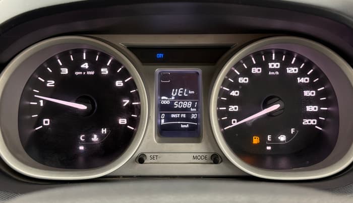 2017 Tata Tiago XZ PETROL, Petrol, Manual, 50,875 km, Odometer Image