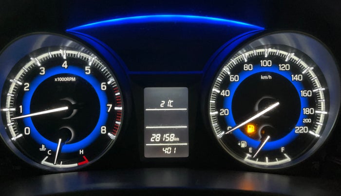 2016 Maruti Baleno DELTA PETROL 1.2, Petrol, Manual, 28,157 km, Odometer Image
