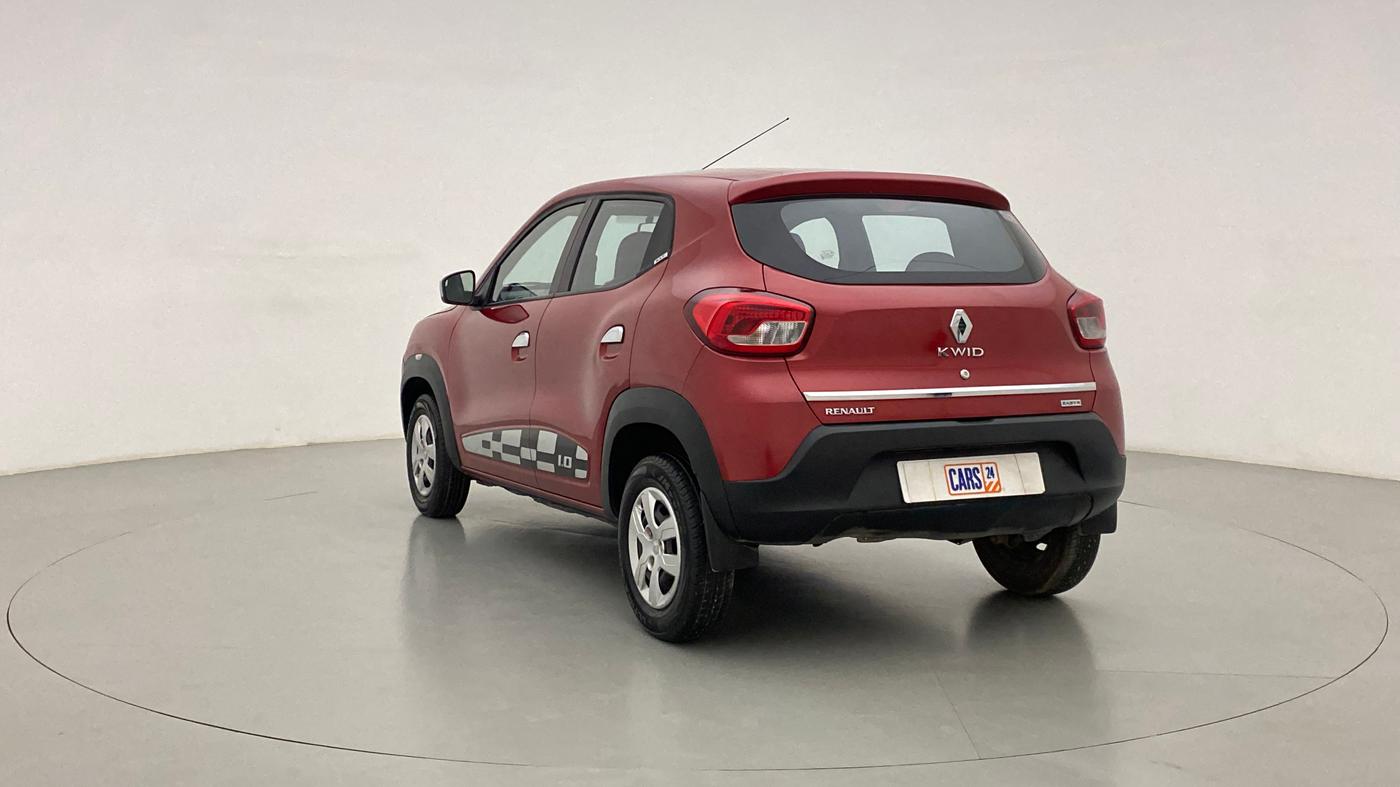 2018 Renault Kwid 1.0 RXT Opt AT, Petrol, Automatic, 24,611 km, Left Back Diagonal