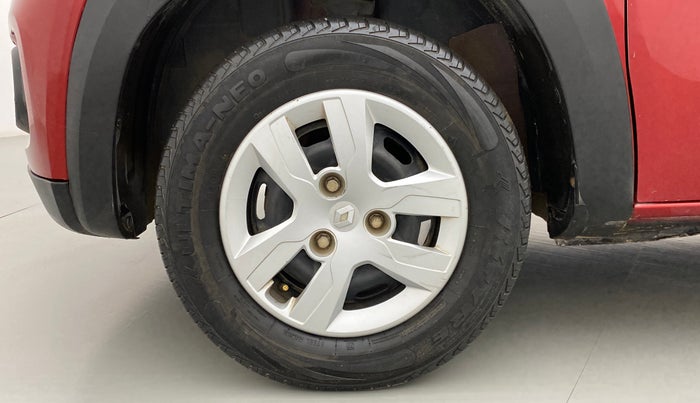 2018 Renault Kwid 1.0 RXT Opt AT, Petrol, Automatic, 24,611 km, Left Front Wheel