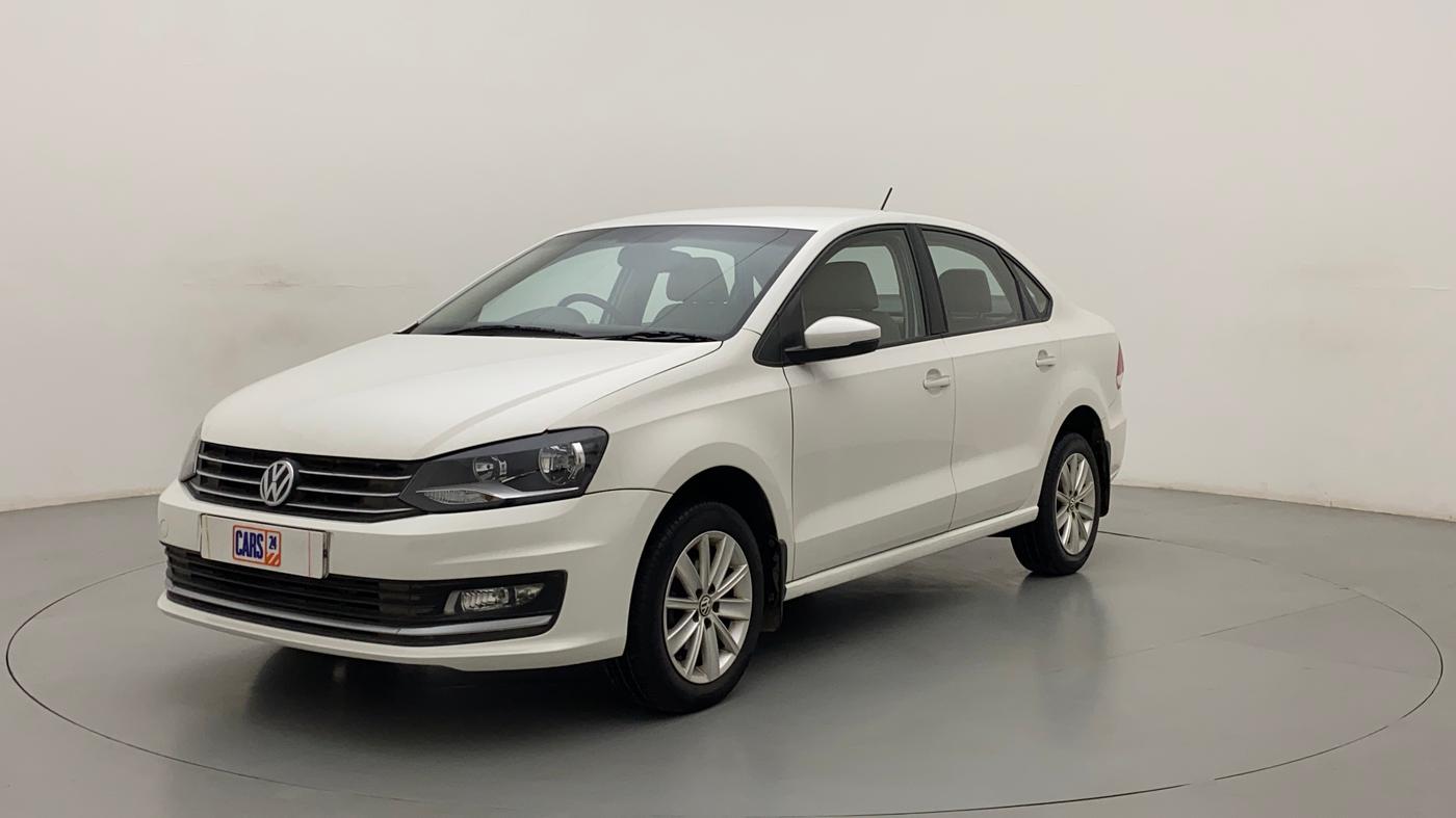 2016 Volkswagen Vento HIGHLINE 1.6 MPI, Petrol, Manual, 1,15,252 km, Left Front Diagonal