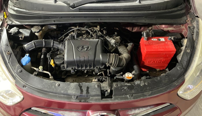 2014 Hyundai i10 SPORTZ 1.1, Petrol, Manual, 14,923 km, Engine View