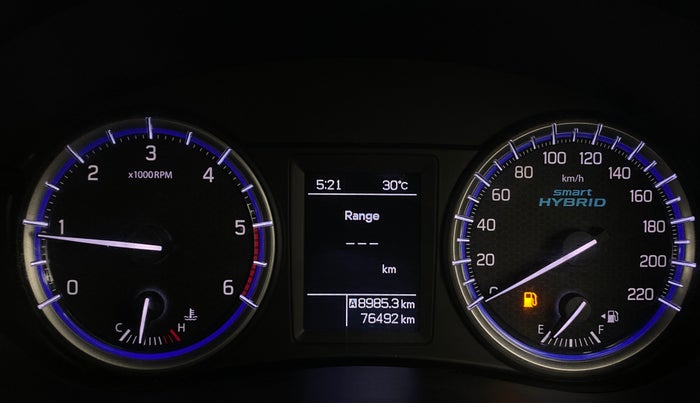 2017 Maruti S Cross ZETA 1.3, Diesel, Manual, 76,489 km, Odometer Image