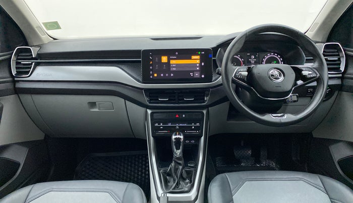 2022 Skoda KUSHAQ AMBITION 1.0 TSI AT, Petrol, Automatic, 3,569 km, Dashboard