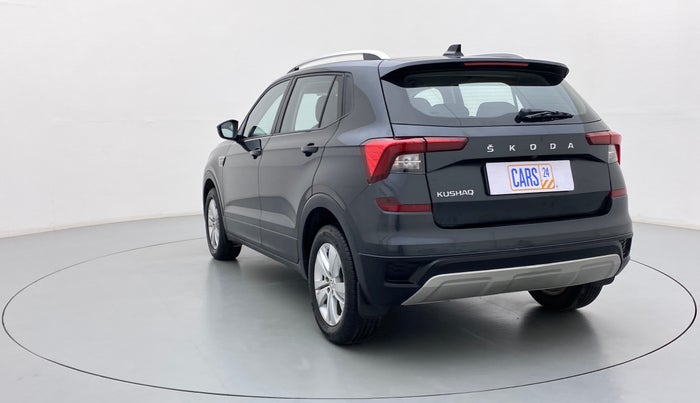 2022 Skoda KUSHAQ AMBITION 1.0 TSI AT, Petrol, Automatic, 3,569 km, Left Back Diagonal
