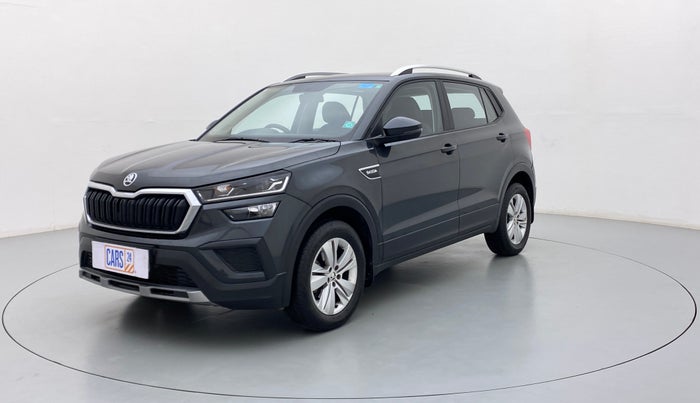 2022 Skoda KUSHAQ AMBITION 1.0 TSI AT, Petrol, Automatic, 3,569 km, Left Front Diagonal