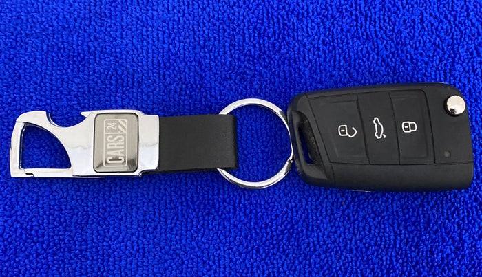 2022 Skoda KUSHAQ AMBITION 1.0 TSI AT, Petrol, Automatic, 3,569 km, Key Close Up