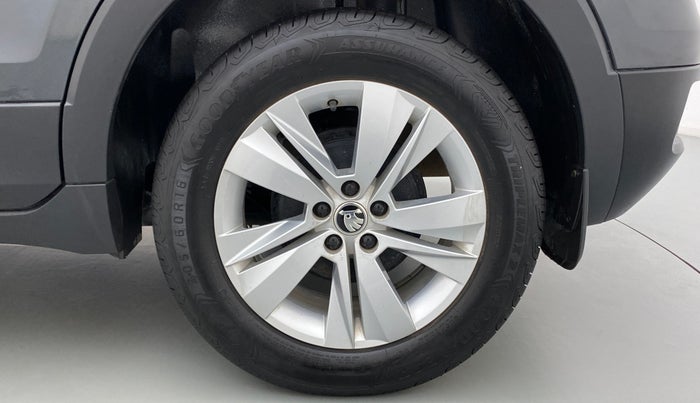 2022 Skoda KUSHAQ AMBITION 1.0 TSI AT, Petrol, Automatic, 3,569 km, Left Rear Wheel