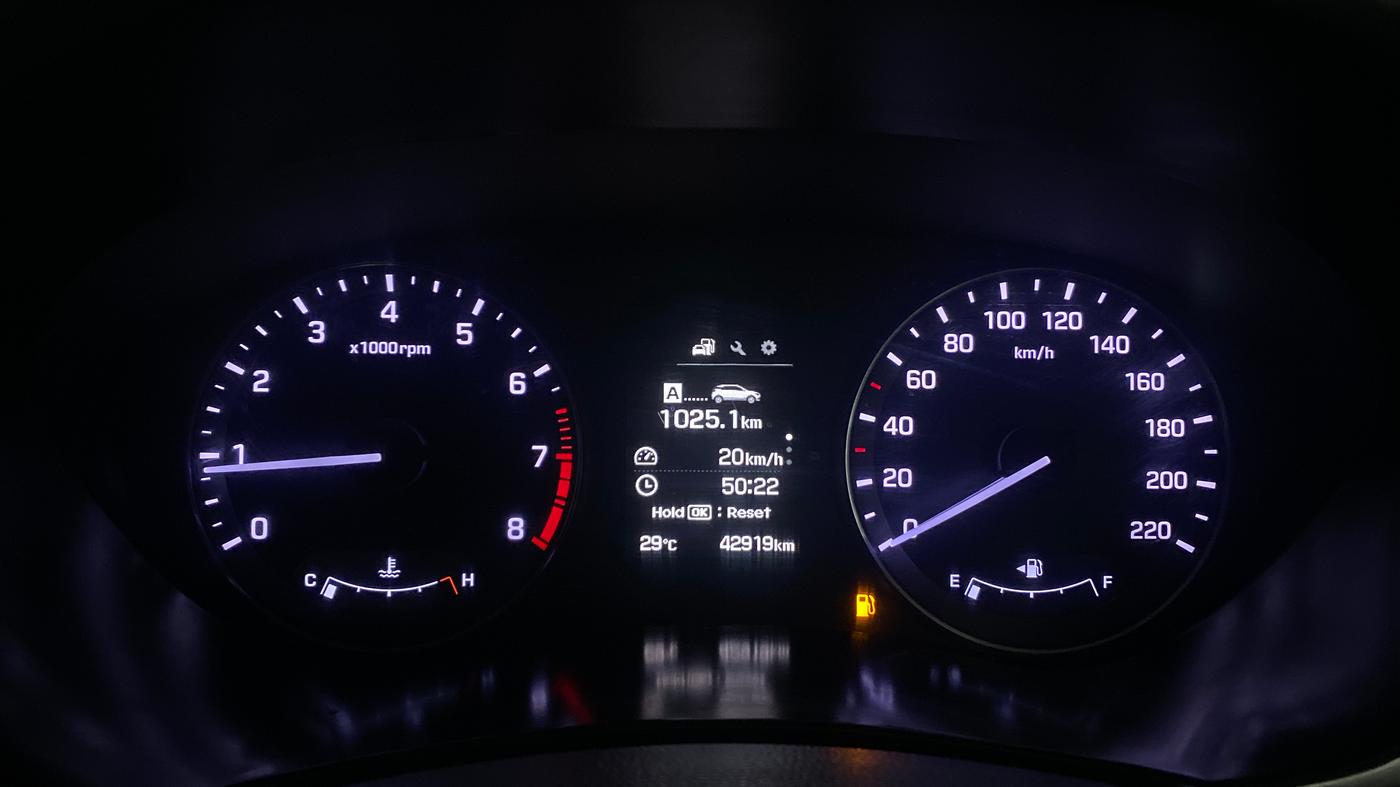 2015 Hyundai Elite i20 ASTA 1.2, Petrol, Manual, 42,907 km, Odometer Image