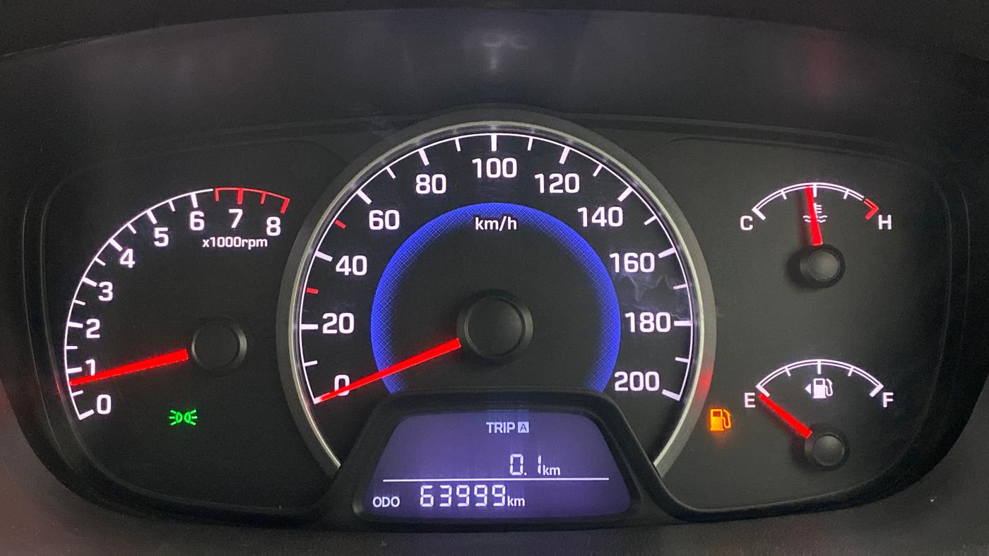 2015 Hyundai Grand i10 SPORTZ 1.2 KAPPA VTVT, Petrol, Manual, 64,053 km, Odometer Image