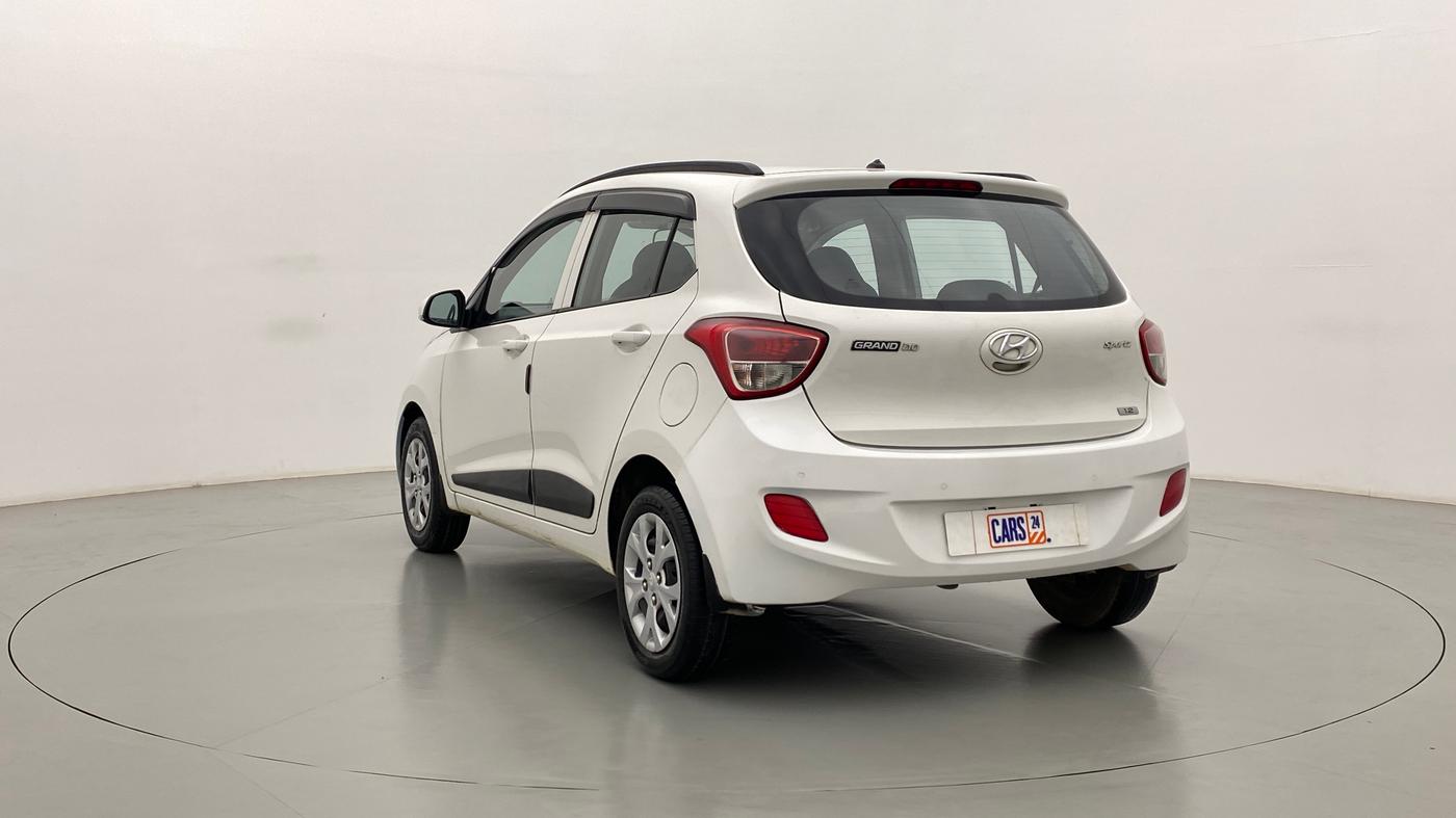 2015 Hyundai Grand i10 SPORTZ 1.2 KAPPA VTVT, Petrol, Manual, 64,053 km, Left Back Diagonal